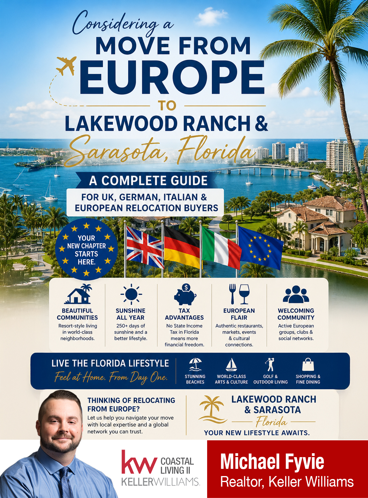 Considering a Move From Europe to Lakewood Ranch & Sarasota, Florida